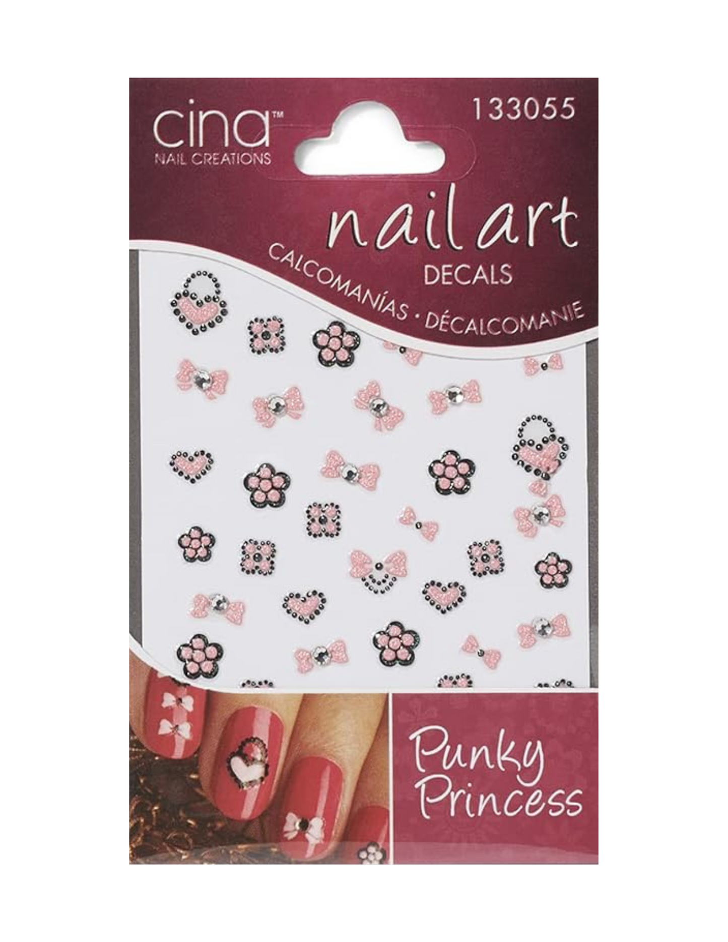 Punky Princess Nail Art Decals
