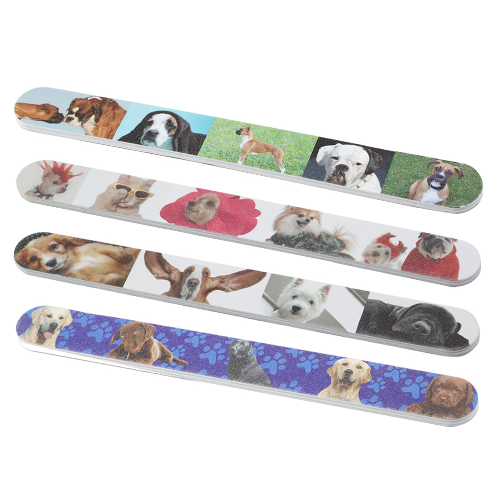 Dog Printed Nail Files 6 pack