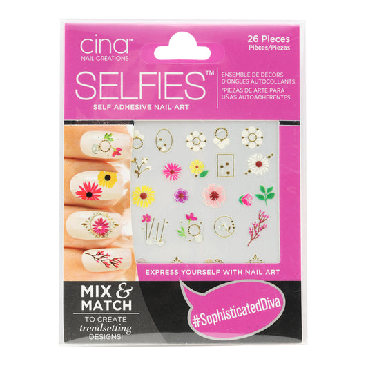 #SophisticatedDiva: SELFIES Self Adhesive Nail Art